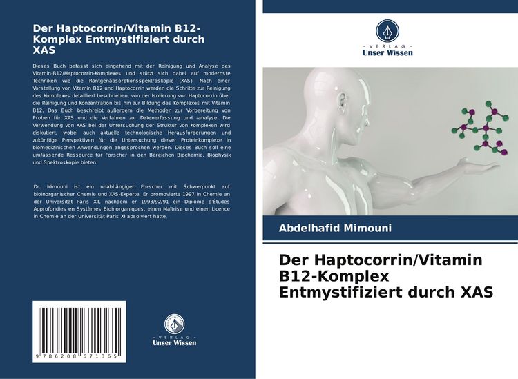Produktbild: Der Haptocorrin/Vitamin B12-Komplex Entmystifiziert durch XAS