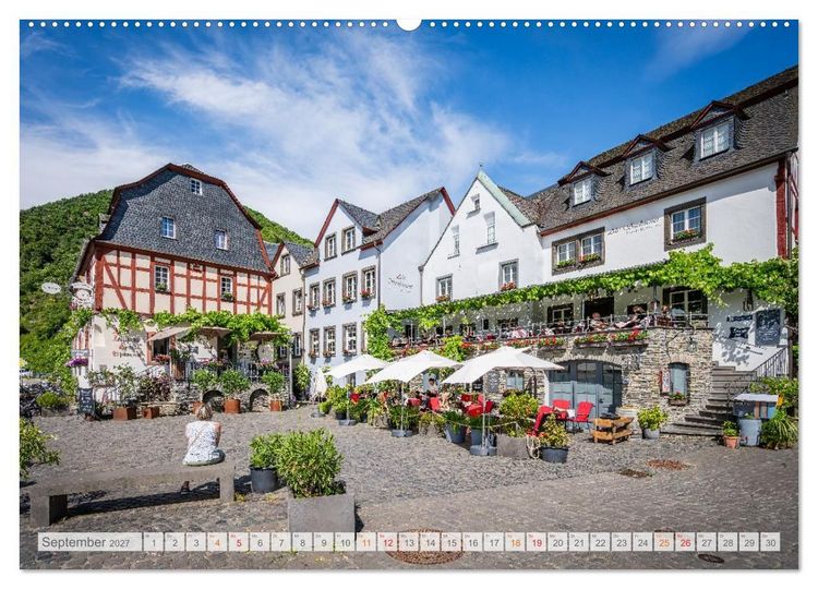 Produktbild: Beilstein - das "Rothenburg" der Mosel (hochwertiger Premium Wandkalender 2027 DIN A2 quer), Kunstdruck in Hochglanz