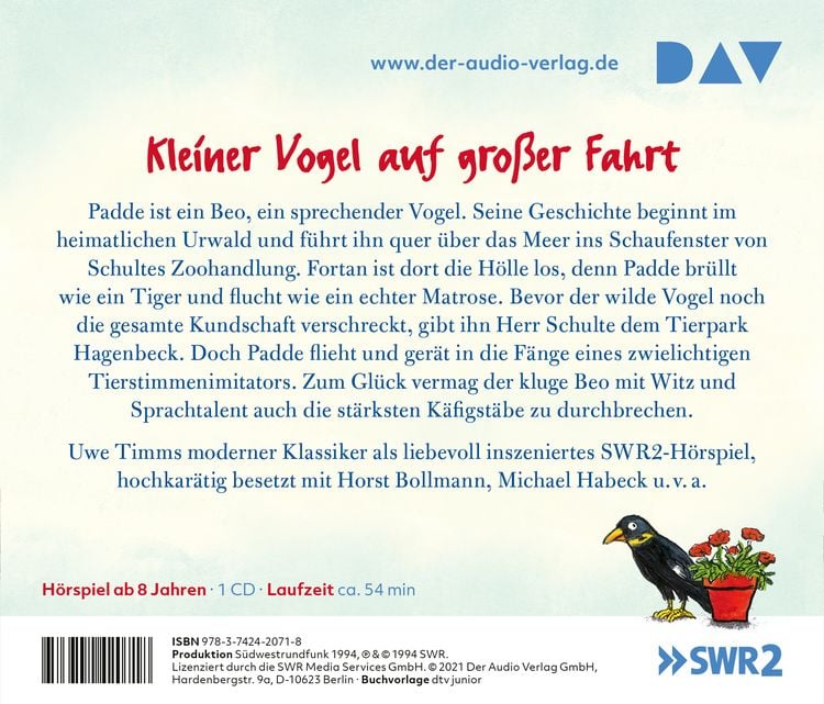 Produktbild: Die Piratenamsel