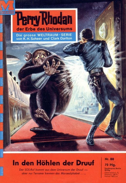 Produktbild: Perry Rhodan 80: In den H&ouml;hlen der Druuf