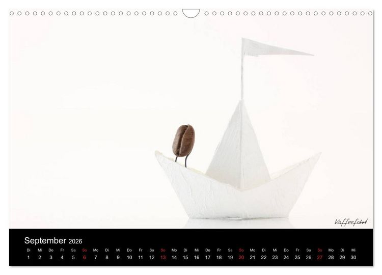 Produktbild: Kaffeefahrt 2026 DIN A4 Querformat (Wandkalender 2026 DIN A3 quer), CALVENDO Monatskalender