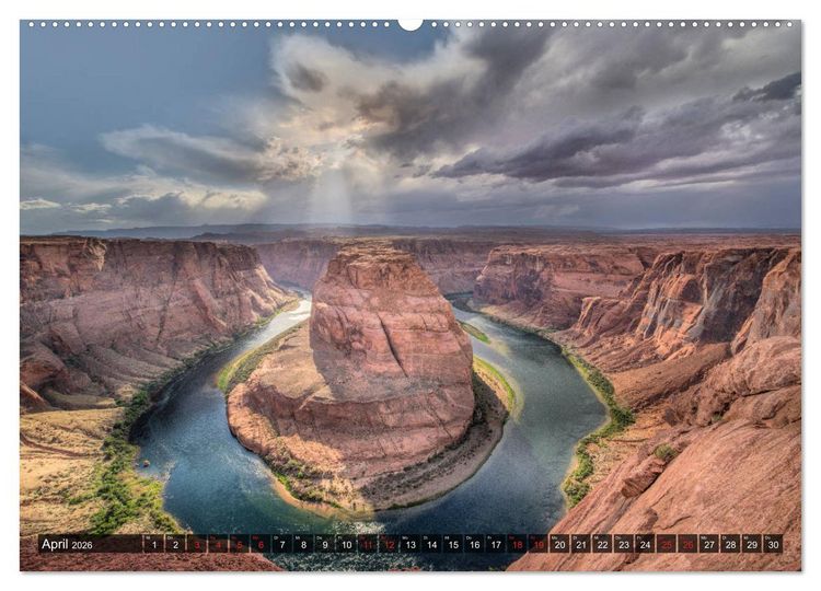 Produktbild: CANYONLAND, USA (Wandkalender 2026 DIN A2 quer), CALVENDO Monatskalender