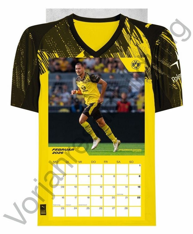 Produktbild: BVB Trikotkalender 2027