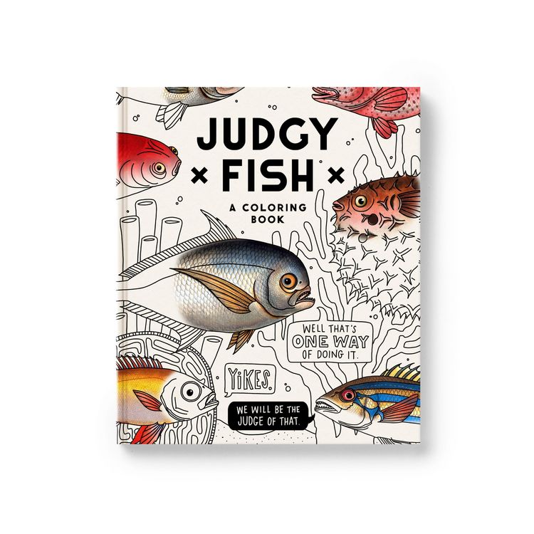 Produktbild: Judgy Fish Coloring Book