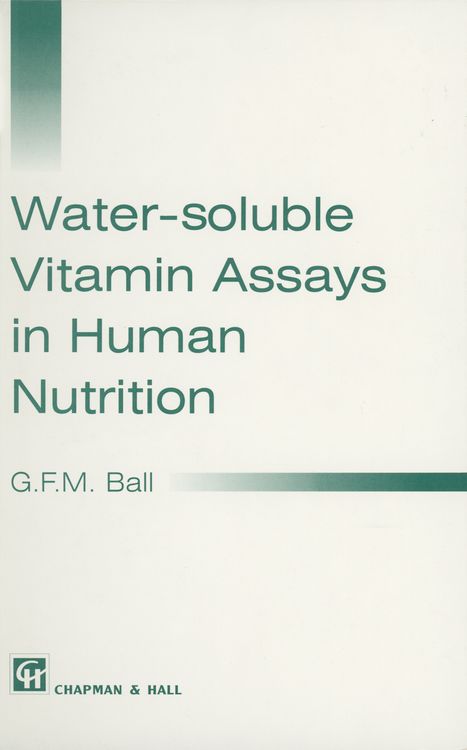 Produktbild: Water-soluble Vitamin Assays in Human Nutrition