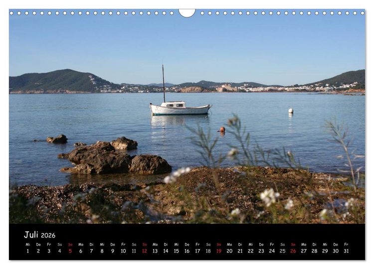Produktbild: Zauberhaftes Ibiza (Wandkalender 2026 DIN A3 quer), CALVENDO Monatskalender