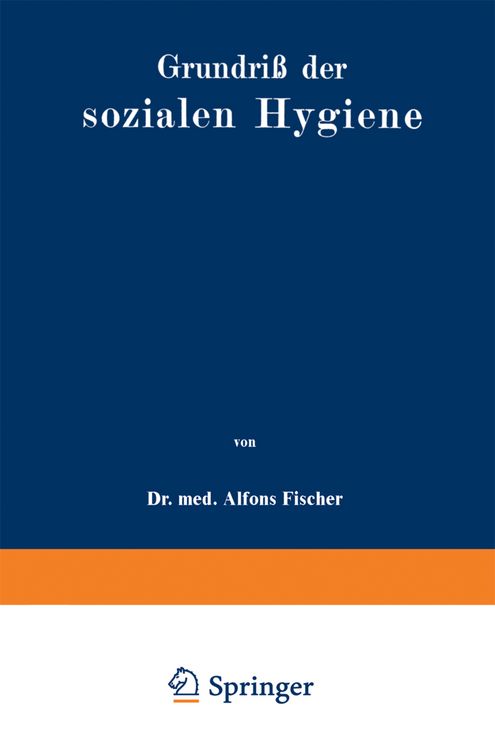 Produktbild: Grundri&szlig; der sozialen Hygiene