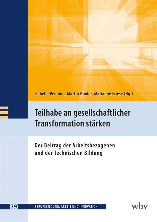 Produktbild: Teilhabe an gesellschaftlicher Transformation st&auml;rken