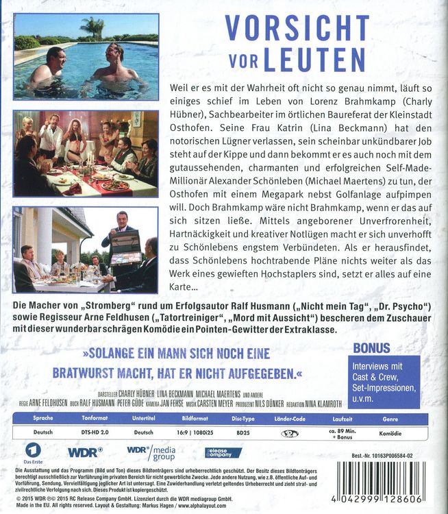 Produktbild: Vorsicht vor Leuten