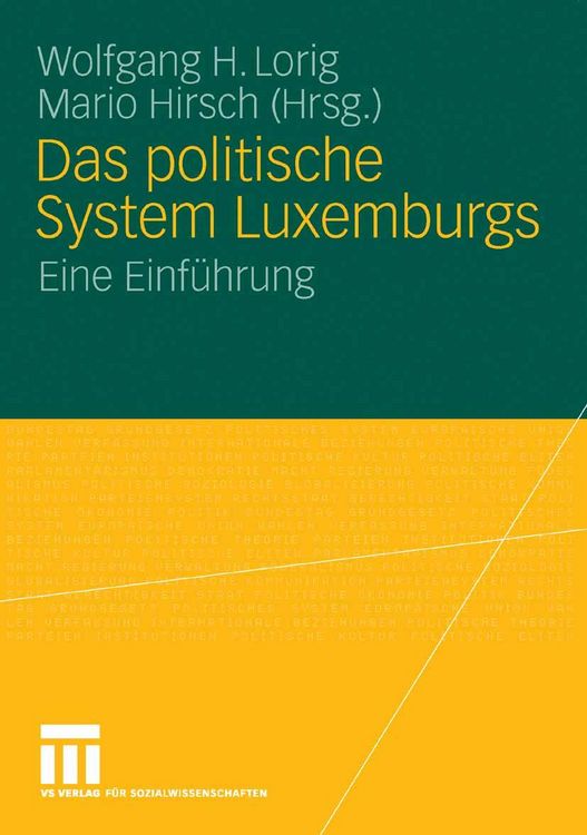 Produktbild: Das politische System Luxemburgs