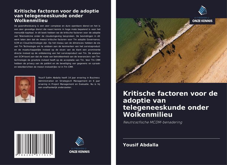 Produktbild: Kritische factoren voor de adoptie van telegeneeskunde onder Wolkenmilieu