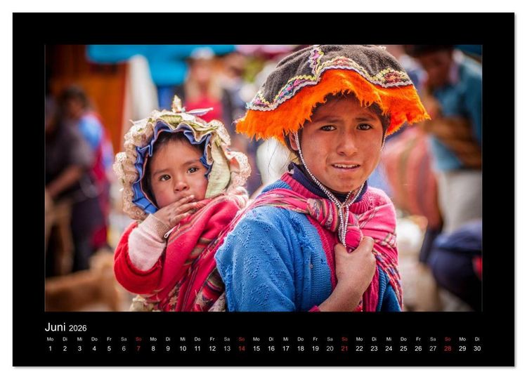 Produktbild: Peru, die Inkas und ihre Ahnen (hochwertiger Premium Wandkalender 2026 DIN A2 quer), Kunstdruck in Hochglanz