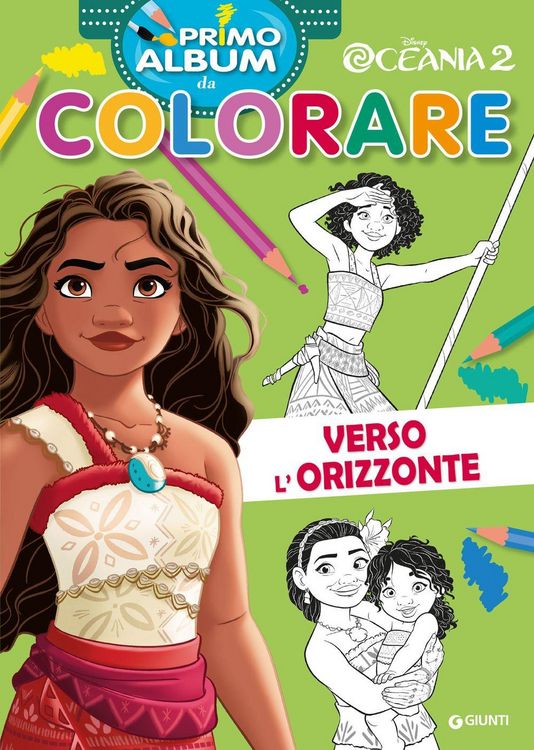 Produktbild: Verso l'orizzonte. Oceania 2. Primo album da colorare