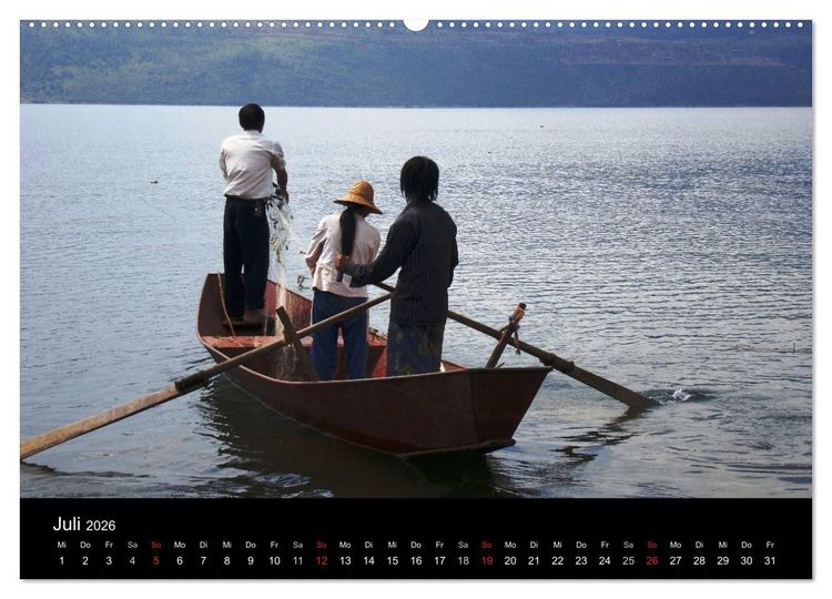 Produktbild: Impressionen aus China (Wandkalender 2026 DIN A2 quer), CALVENDO Monatskalender
