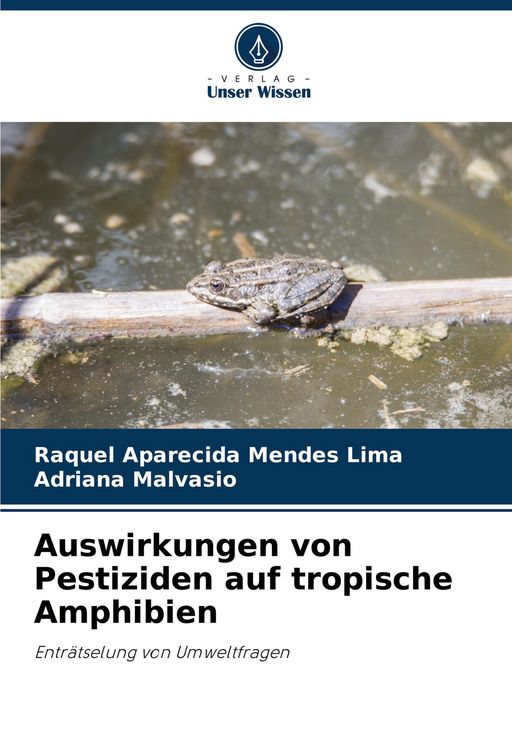 Produktbild: Auswirkungen von Pestiziden auf tropische Amphibien
