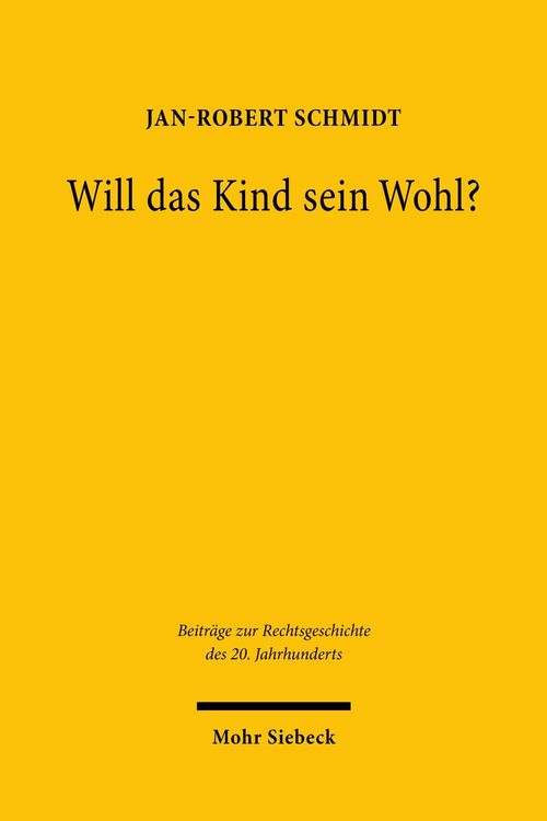 Produktbild: Will das Kind sein Wohl?