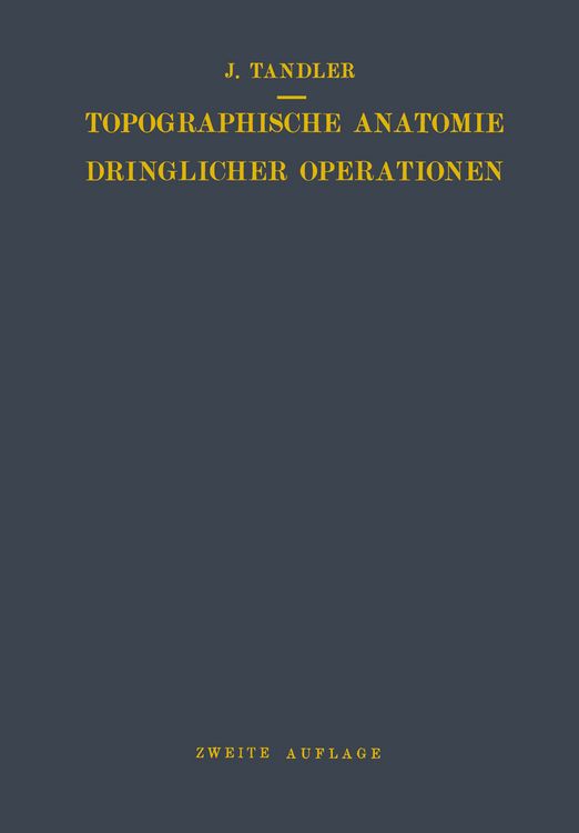 Produktbild: Topographische Anatomie Dringlicher Operationen
