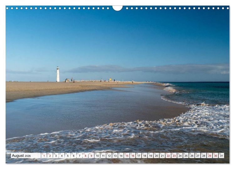 Produktbild: Die Traumstr&auml;nde der Kanaren. (Wandkalender 2026 DIN A3 quer), CALVENDO Monatskalender