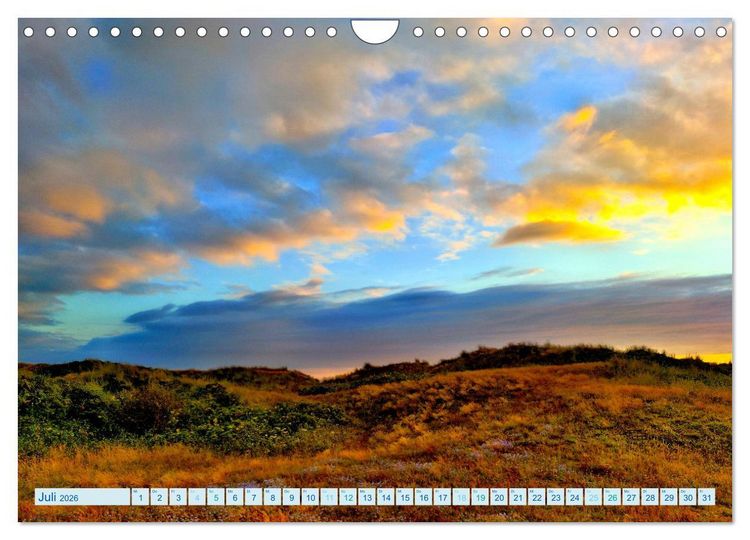 Produktbild: Beach Light Inspiration (Wandkalender 2026 DIN A4 quer), CALVENDO Monatskalender