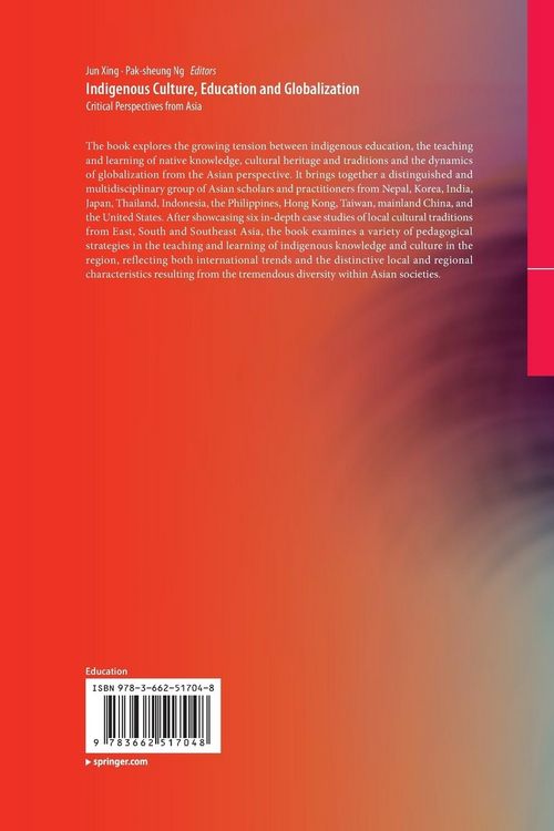 Produktbild: Indigenous Culture, Education and Globalization