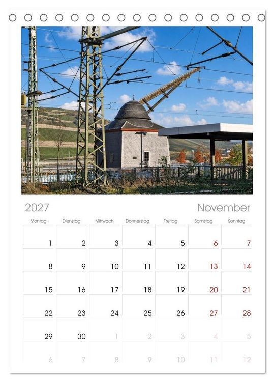 Produktbild: Tischplaner 2027 - Bingen - Idylle am Rhein (A5 Tischkalender zum Aufstellen) CALVENDO