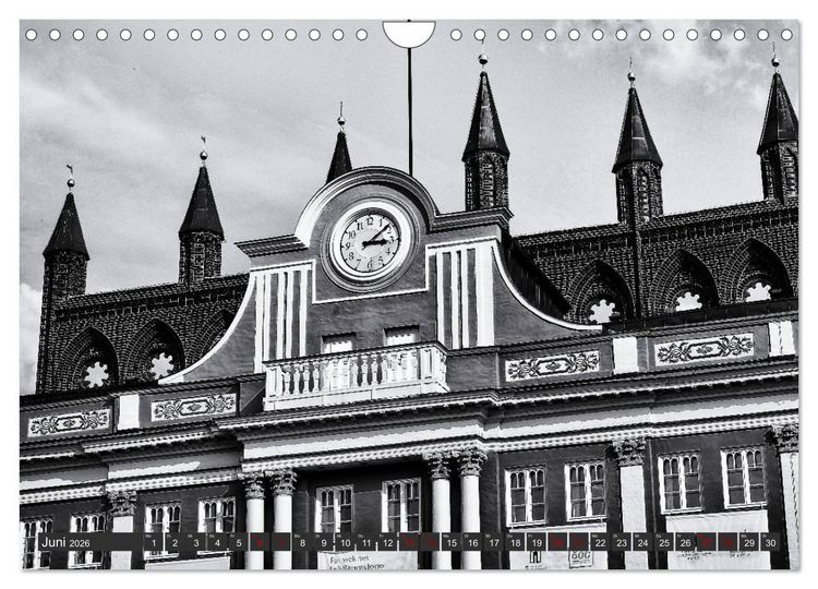 Produktbild: Ein Blick auf die Hansestadt Rostock (Wandkalender 2026 DIN A4 quer), CALVENDO Monatskalender