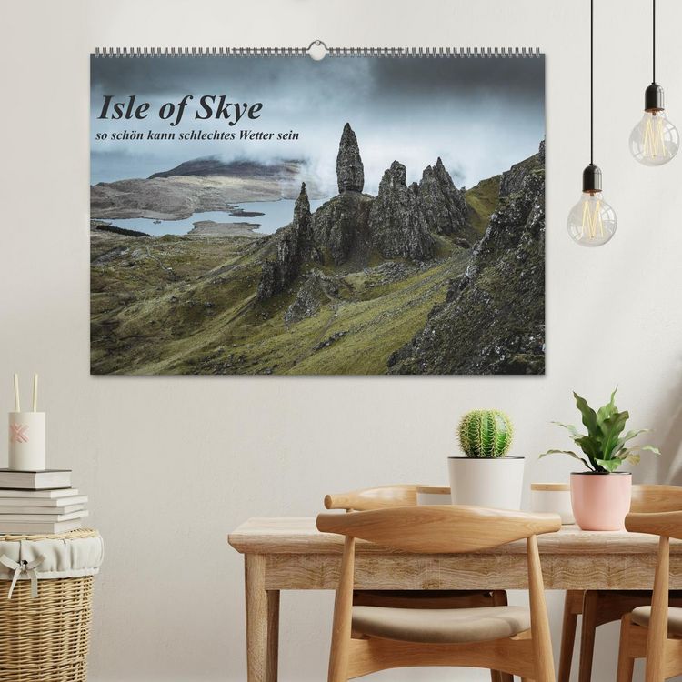 Produktbild: Isle of Skye - so sch&ouml;n kann schlechtes Wetter sein (Wandkalender 2026 DIN A2 quer), CALVENDO Monatskalender
