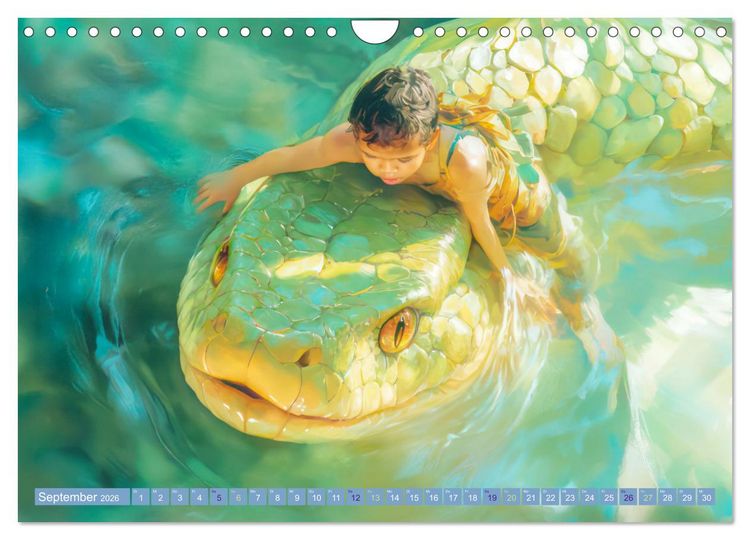 Produktbild: Willkommen im Fantasieland - M&auml;rchenbilder (Wandkalender 2026 DIN A4 quer), CALVENDO Monatskalender