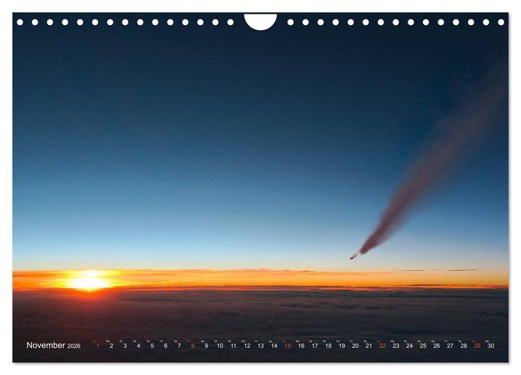 Produktbild: Flugbilder 2026 (Wandkalender 2026 DIN A4 quer), CALVENDO Monatskalender