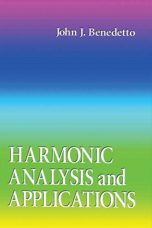 Produktbild: Harmonic Analysis and Applications