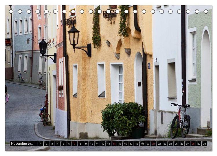 Produktbild: Pittoreskes Passau (Tischkalender 2027 DIN A5 quer), CALVENDO Monatskalender