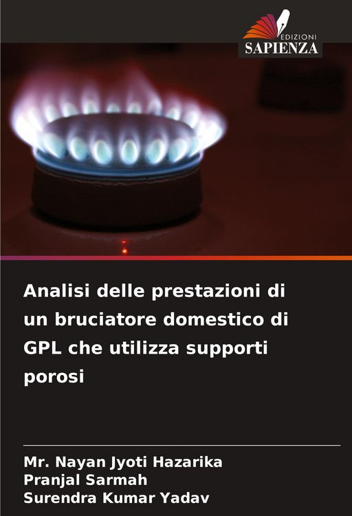 Produktbild: Analisi delle prestazioni di un bruciatore domestico di GPL che utilizza supporti porosi