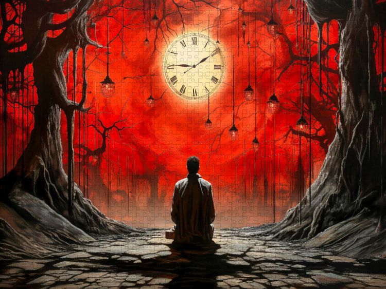 Produktbild: CALVENDO Puzzle Die Zeit | 1000 Teile Lege-Gr&ouml;&szlig;e 64x48cm Foto-Puzzle f&uuml;r gl&uuml;ckliche Stunden