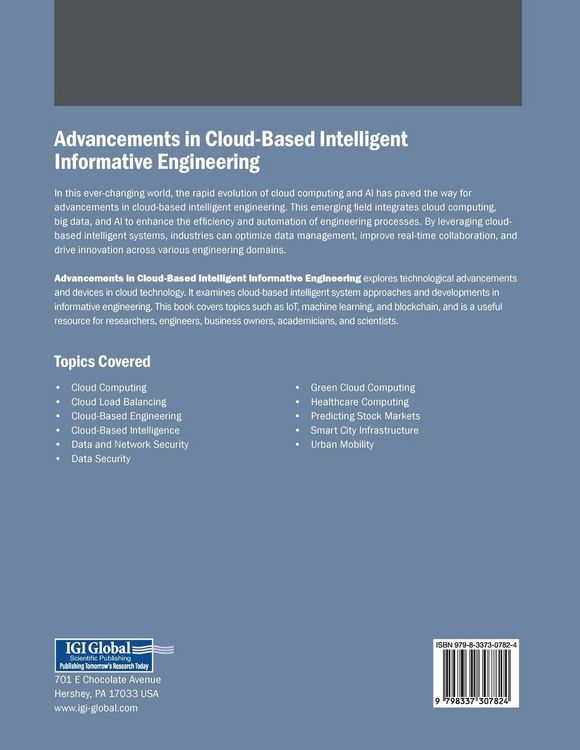 Produktbild: Advancements in Cloud-Based Intelligent Informative Engineering