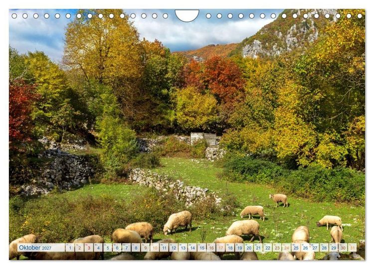Produktbild: Abenteuer Theth - Unterwegs in den Albanischen Alpen (Wandkalender 2027 DIN A4 quer), CALVENDO Monatskalender