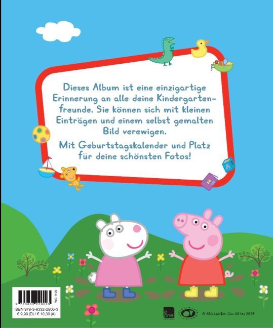 Produktbild: Peppa Kindergartenfreundebuch