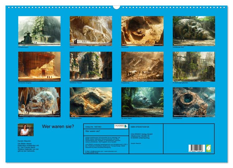 Produktbild: Wer waren sie? (Wandkalender 2026 DIN A2 quer), CALVENDO Monatskalender