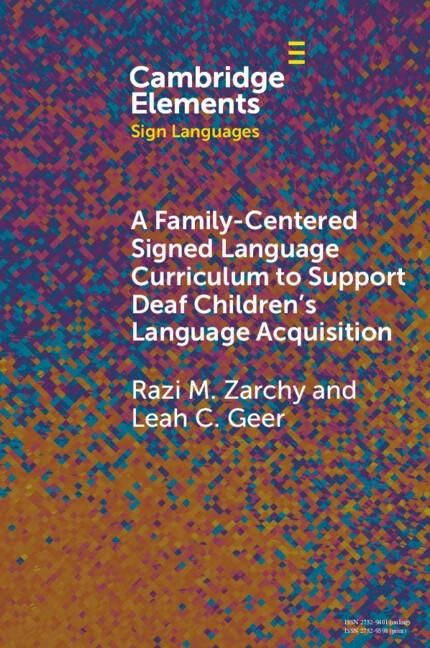 Produktbild: Family-Centered Signed Language Curriculum to Support Deaf Children's Language Acquisition