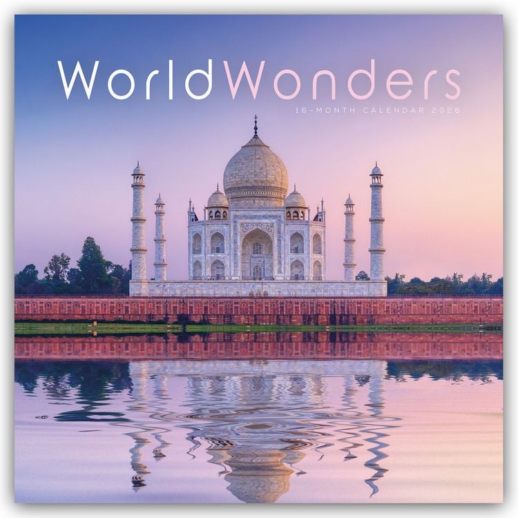 Produktbild: World Wonders – Weltwunder 2026 – Wand-Kalender