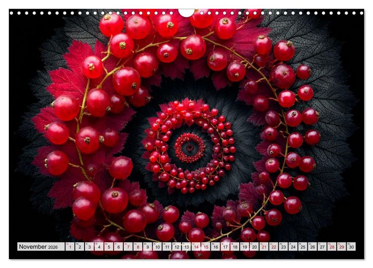 Produktbild: Fibonacci&rsquo;s Garten (Wandkalender 2026 DIN A3 quer), CALVENDO Monatskalender