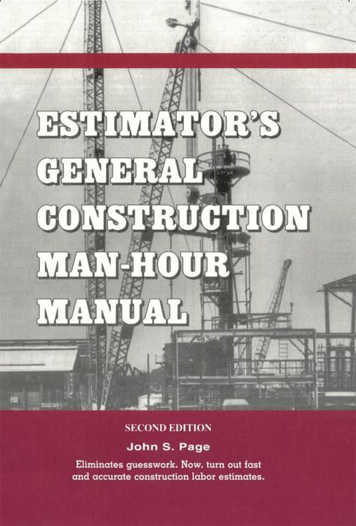 Produktbild: Estimator's General Construction Manhour Manual