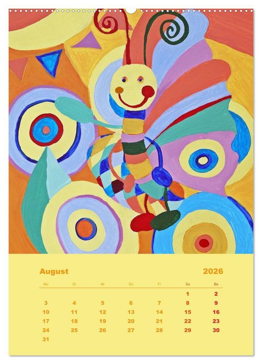 Produktbild: Licht ist bunt - Malerei in Acryl und Aqua &Ouml;l (hochwertiger Premium Wandkalender 2026 DIN A2 hoch), Kunstdruck in Hochglanz