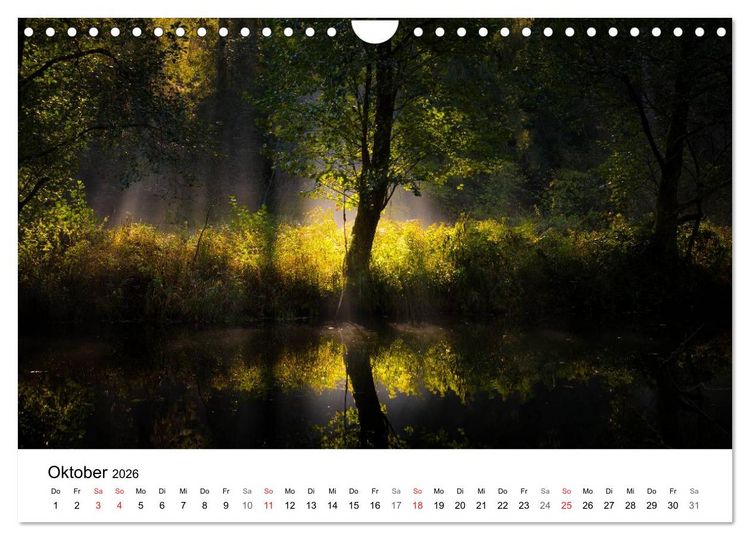 Produktbild: Impressionen Passauer Land, Bayrischer Wald, Grenzland (Wandkalender 2026 DIN A4 quer), CALVENDO Monatskalender
