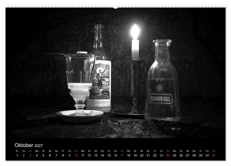 Produktbild: Absinthe (hochwertiger Premium Wandkalender 2027 DIN A2 quer), Kunstdruck in Hochglanz