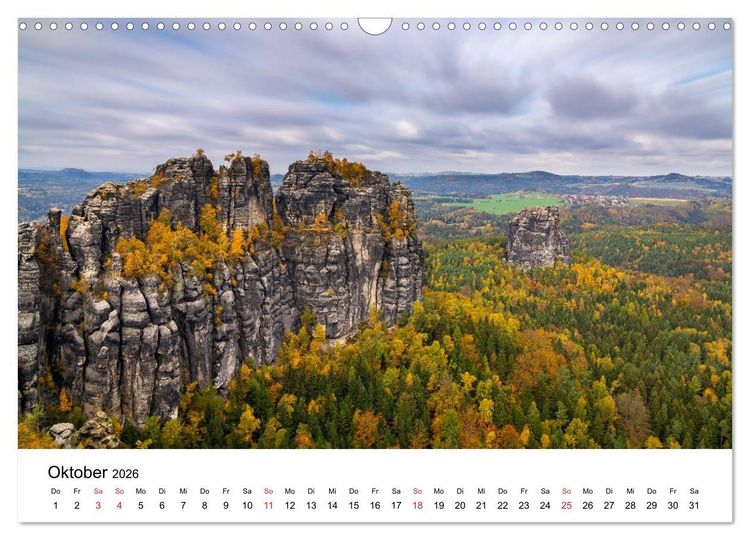 Produktbild: Deutschlands Landschaften - Vom Meer bis zu den Alpen (Wandkalender 2026 DIN A3 quer), CALVENDO Monatskalender