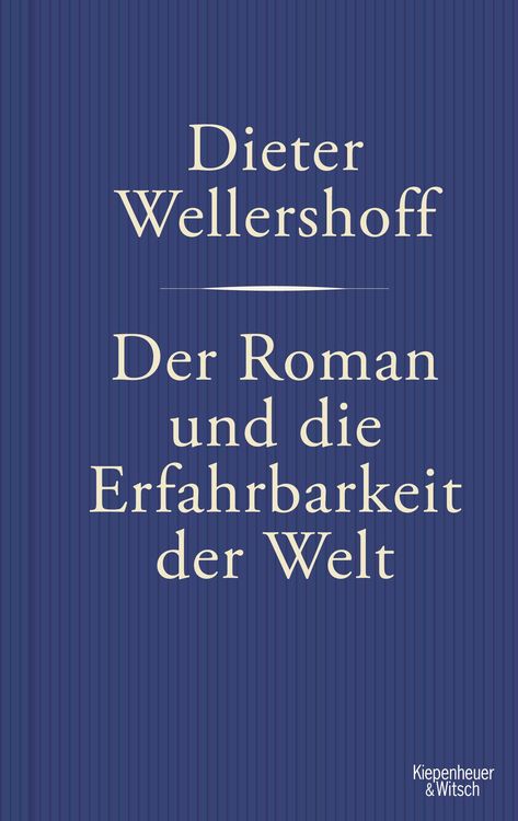 Produktbild: Der Roman und die Erfahrbarkeit der Welt