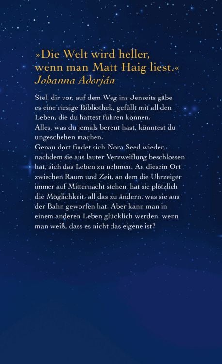 Produktbild: Die Mitternachtsbibliothek