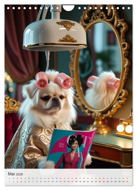 Produktbild: Daily Dogs &ndash; Tierisch menschlich (Wandkalender 2026 DIN A4 hoch), CALVENDO Monatskalender