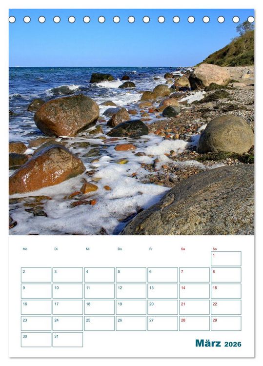 Produktbild: Ostseebad Rerik - Terminplaner (Tischkalender 2026 DIN A5 hoch), CALVENDO Monatskalender