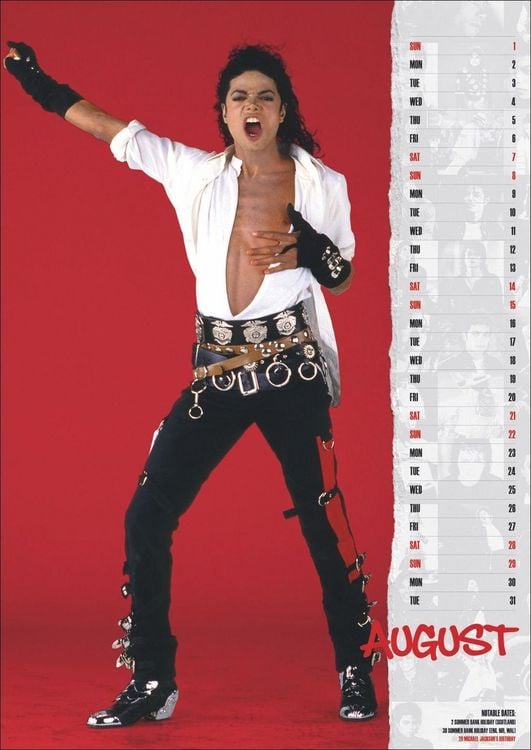 Produktbild: Michael Jackson Posterkalender 2027